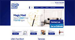 Desktop Screenshot of magicmaid.co.uk